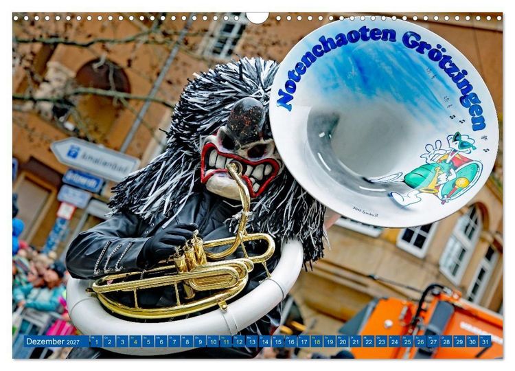 Produktbild: Karlsruher Fastnacht (Wandkalender 2027 DIN A3 quer), CALVENDO Monatskalender