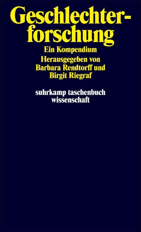 Produktbild: Geschlechterforschung