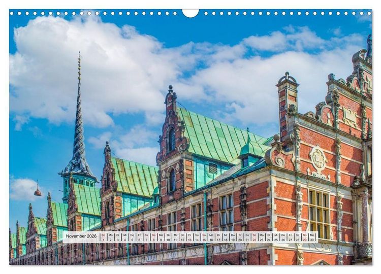 Produktbild: Kopenhagen &ndash; Wo Geschichte lebt (Wandkalender 2026 DIN A3 quer), CALVENDO Monatskalender