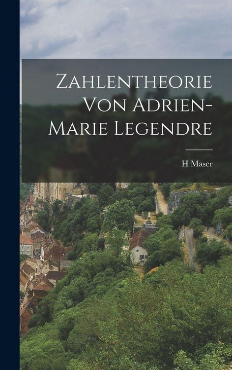 Produktbild: Zahlentheorie Von Adrien-Marie Legendre