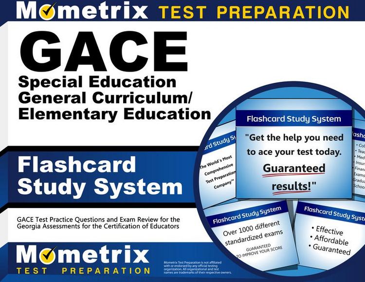 Produktbild: GACE Special Education General Curriculum/Elementary Education Flashcard Study System