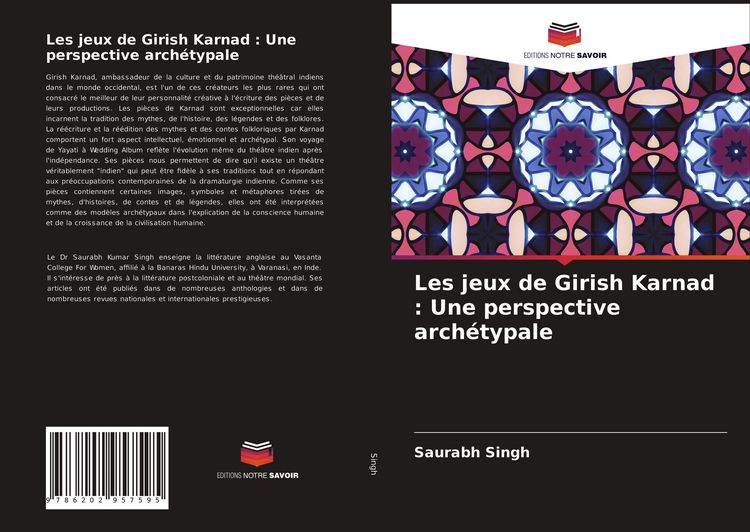 Produktbild: Les jeux de Girish Karnad : Une perspective arch&eacute;typale