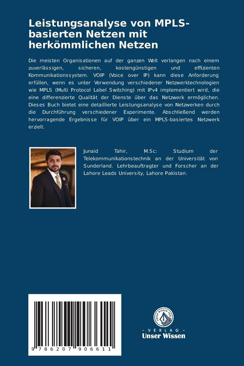 Produktbild: Leistungsanalyse von MPLS-basierten Netzen mit herk&ouml;mmlichen Netzen