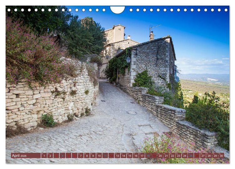 Produktbild: Frankreich. Ein Streifzug durch die D&ouml;rfer der franz&ouml;sischen Provence (Wandkalender 2026 DIN A4 quer), CALVENDO Monatskalender