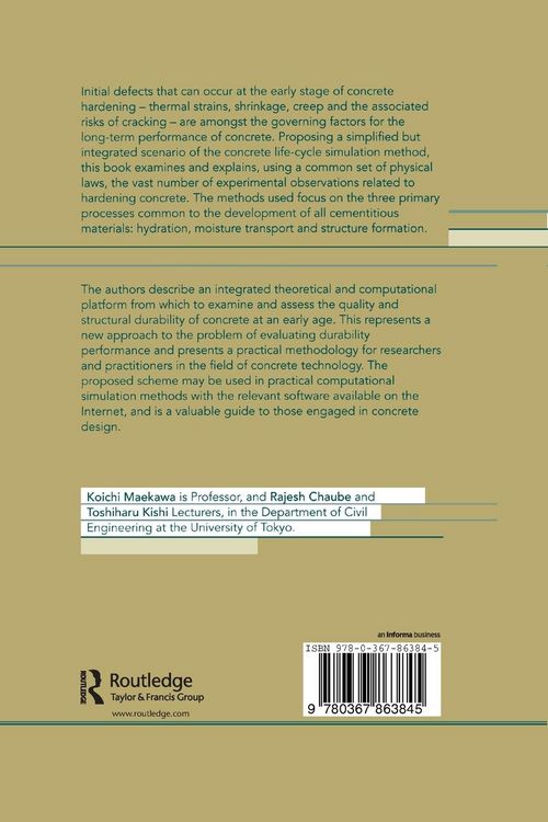 Produktbild: Modelling of Concrete Performance
