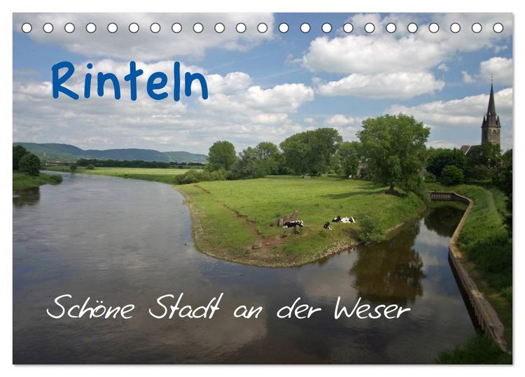Produktbild: Rinteln (Tischkalender 2026 DIN A5 quer), CALVENDO Monatskalender
