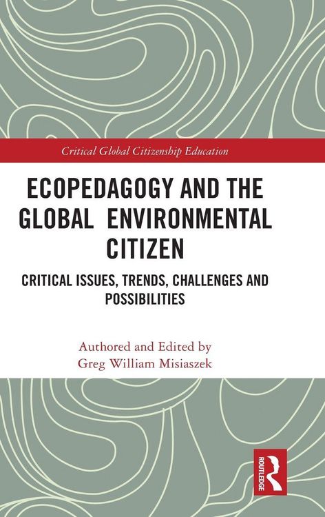 Produktbild: Ecopedagogy and the Global Environmental Citizen