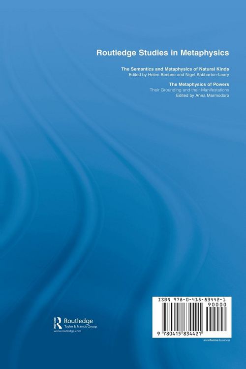 Produktbild: The Metaphysics of Powers