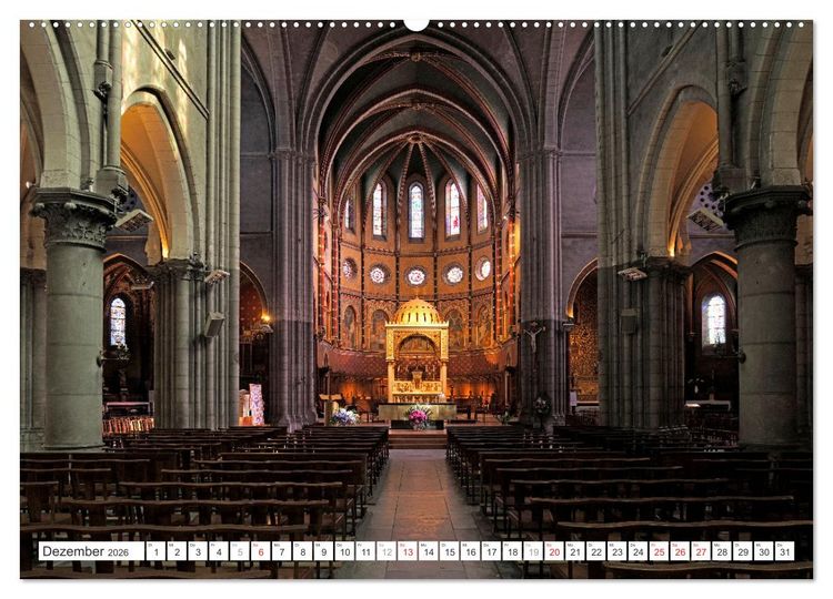 Produktbild: Frankreich - die Pyren&auml;en (hochwertiger Premium Wandkalender 2026 DIN A2 quer), Kunstdruck in Hochglanz