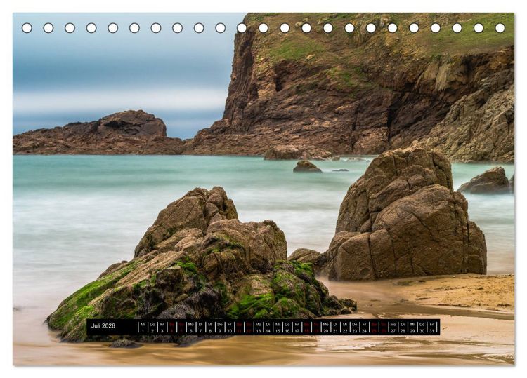 Produktbild: Jersey - Insel im &Auml;rmelkanal (Tischkalender 2026 DIN A5 quer), CALVENDO Monatskalender