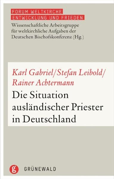 Produktbild: Die Situation ausl&auml;ndischer Priester in Deutschland