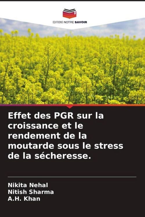 Produktbild: Effet des PGR sur la croissance et le rendement de la moutarde sous le stress de la s&eacute;cheresse.