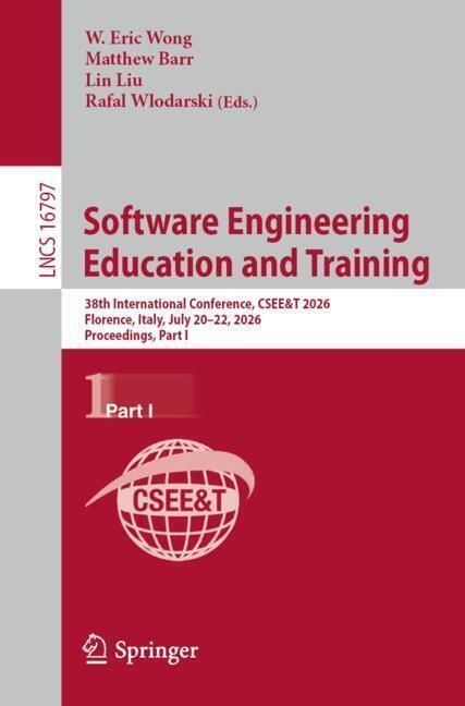 Produktbild: Software Engineering Education and Training