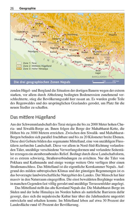 Produktbild: TRESCHER Reisef&uuml;hrer Nepal