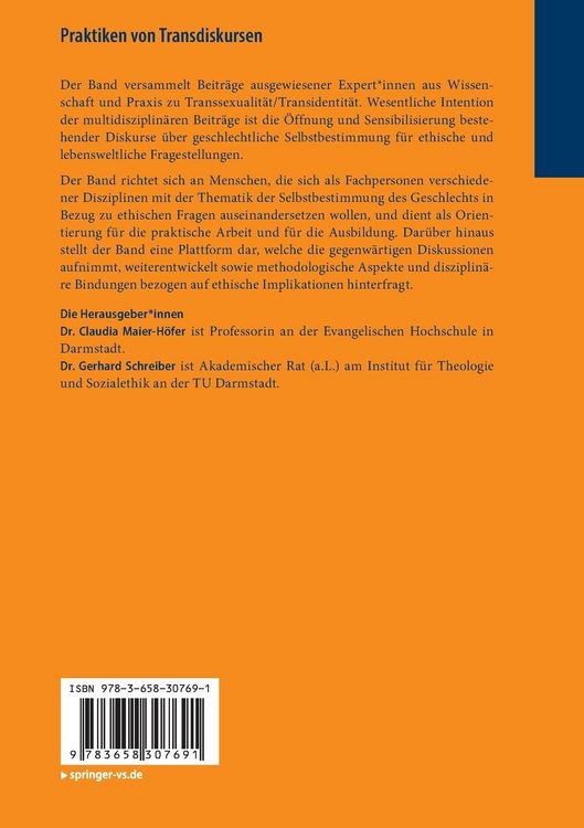 Produktbild: Praktiken von Transdiskursen