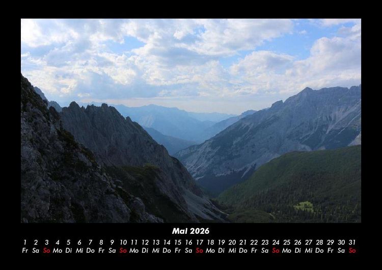 Produktbild: Berge 2026 Fotokalender DIN A3