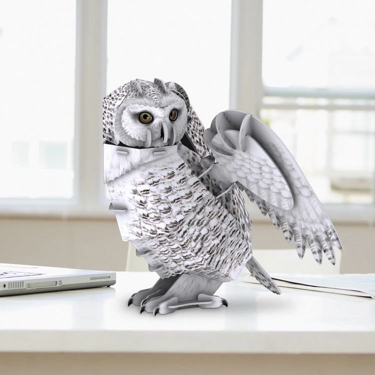 Produktbild: CUBICFUN - 3D Puzzle Schneeeule 32 Teile