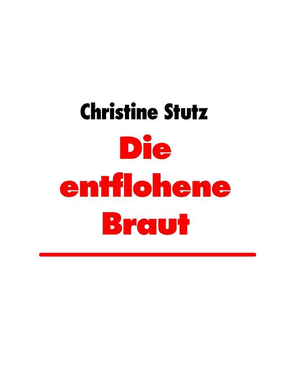 Produktbild: Die entflohene Braut