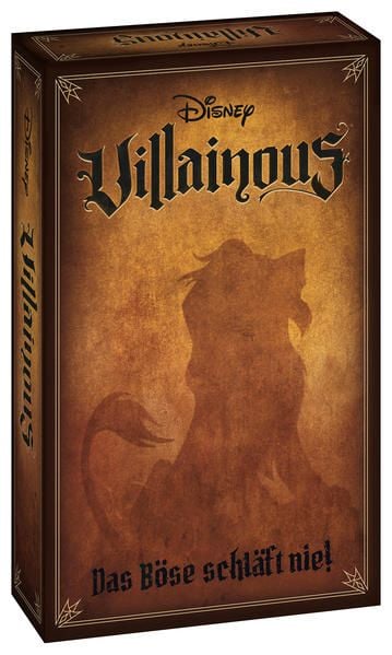 Ravensburger Villainous Despicable Plots - Disney Brettspiel Erweiterung Für 2-3 Spieler Ab 10 Jahren, Mit Gaston, König Des Bösen & Stiefmutter
