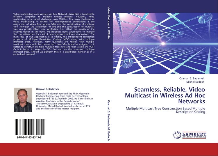 Produktbild: Seamless, Reliable, Video Multicast in Wireless Ad Hoc Networks
