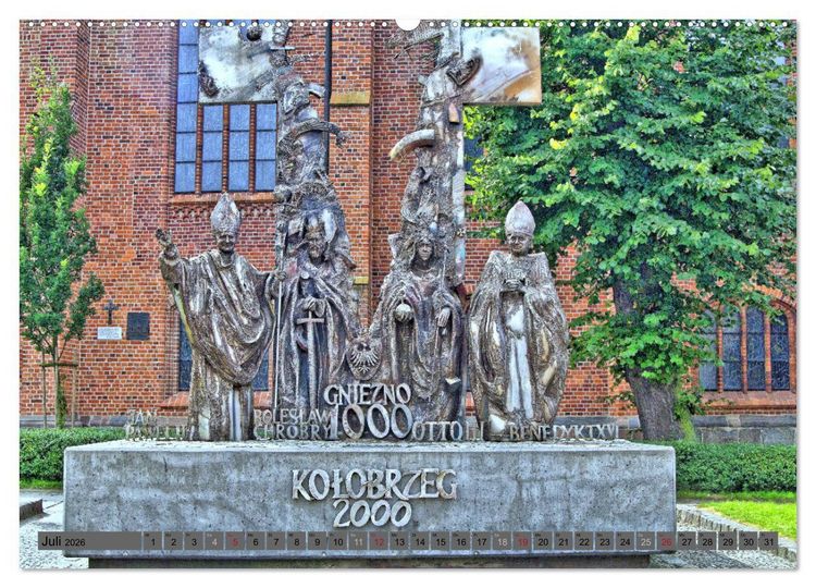 Produktbild: Kolberg (Wandkalender 2026 DIN A2 quer), CALVENDO Monatskalender