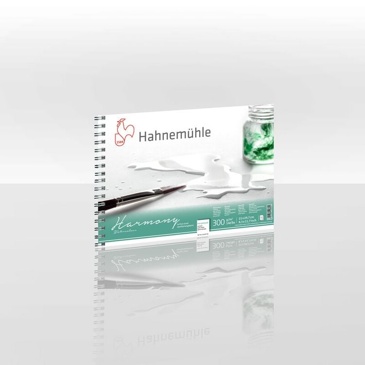 Produktbild: Hahnem&uuml;hle Papier Harmony Watercolour, DIN A 4, 300 g/m&sup2;