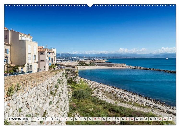 Produktbild: ANTIBES Idyllische Impressionen (Wandkalender 2026 DIN A2 quer), CALVENDO Monatskalender
