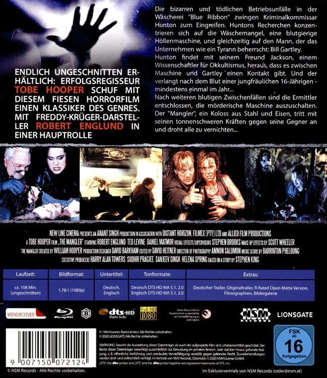 Produktbild: The Mangler - Uncut