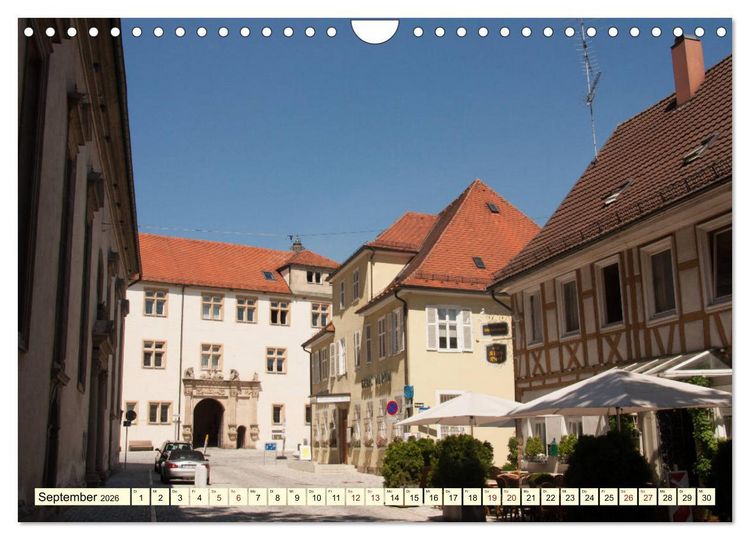 Produktbild: Unterwegs in G&ouml;ppingen (Wandkalender 2026 DIN A4 quer), CALVENDO Monatskalender