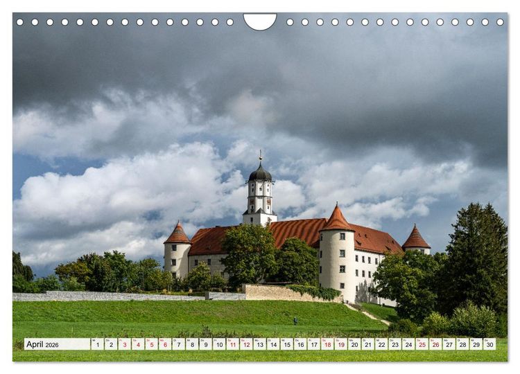 Produktbild: Landkreis Dillingen Donau (Wandkalender 2026 DIN A4 quer), CALVENDO Monatskalender