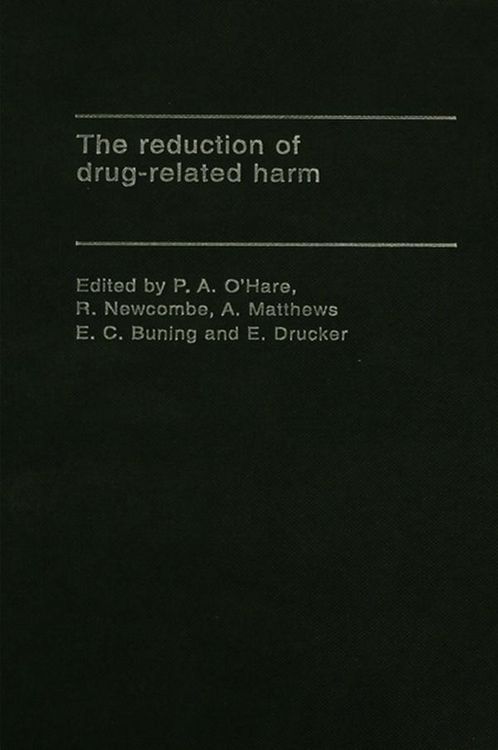 Produktbild: The Reduction of Drug-Related Harm