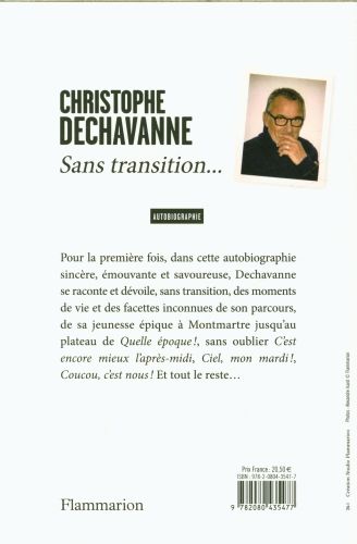 Produktbild: Sans transition... : autobiographie