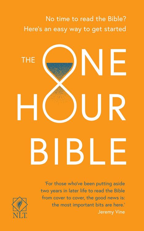 Produktbild: The One Hour Bible, Abridged Edition, British Text, NLT New Living Translation, Paperback, Pocket size