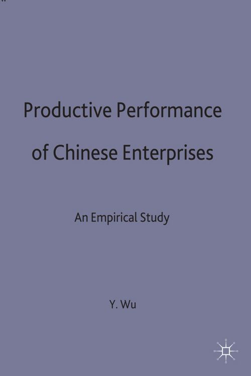 Produktbild: Productive Performance of Chinese Enterprises