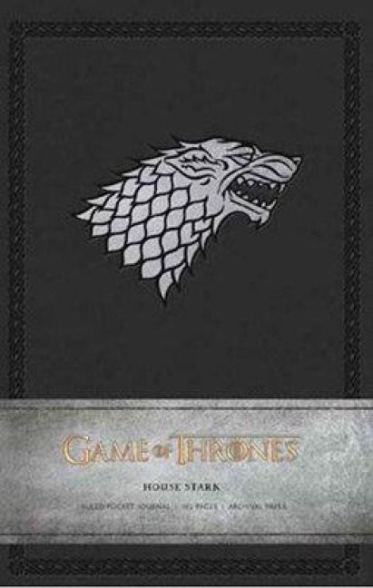 Produktbild: Game of Thrones: House Stark Ruled Pocket Journal