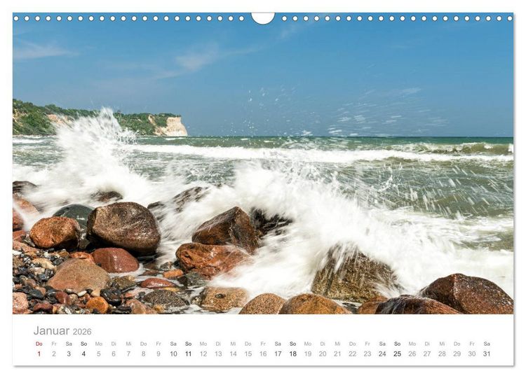 Produktbild: R&uuml;gen ein Sommertraum (Wandkalender 2026 DIN A3 quer), CALVENDO Monatskalender