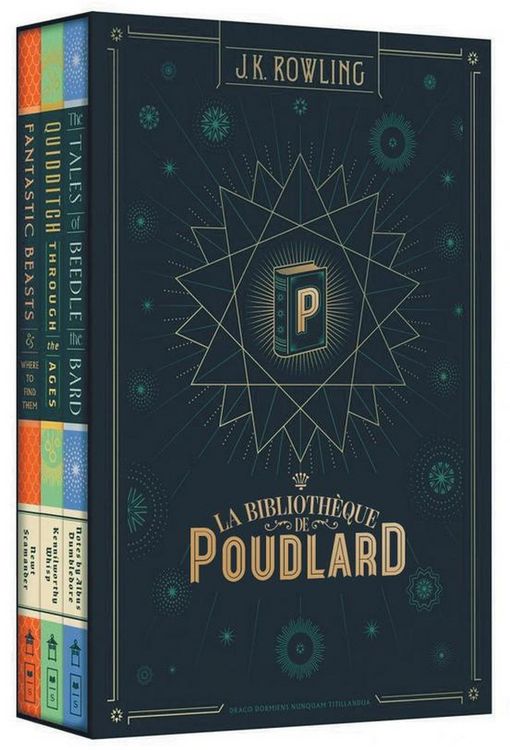 Produktbild: La biblioth&egrave;que de Poudlard: coffret 3 vol.