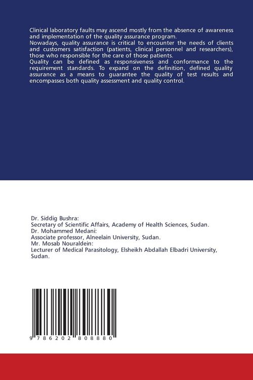 Produktbild: Quality Assurance for clinical Laboratory