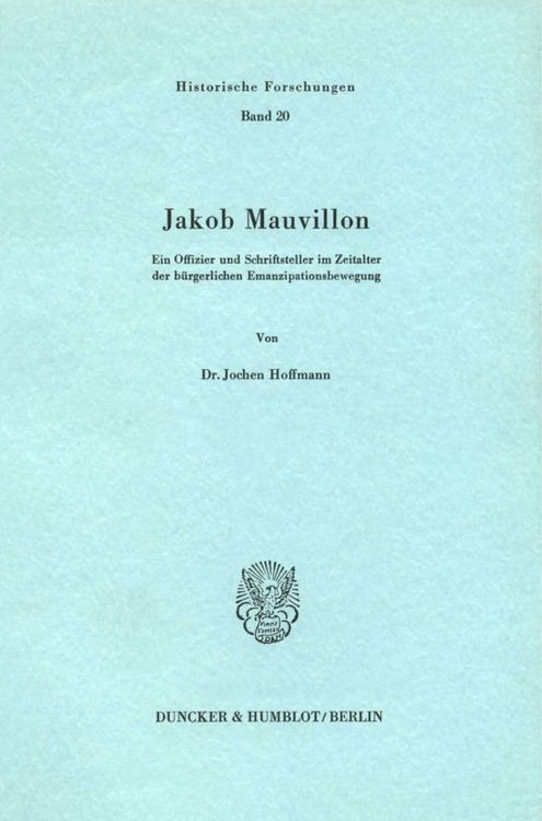 Produktbild: Jakob Mauvillon.