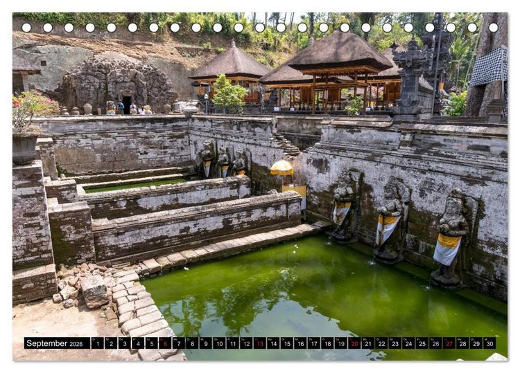 Produktbild: Ubud - Bali (Tischkalender 2026 DIN A5 quer), CALVENDO Monatskalender