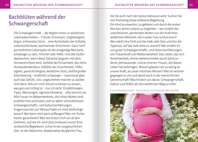 Produktbild: Bachbl&uuml;ten in Schwangerschaft,Geburt und Stillzeit. Kompakt-Ratgeber