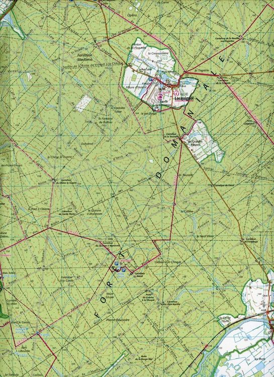 Produktbild: For&ecirc;t de Mormal 1:25 000