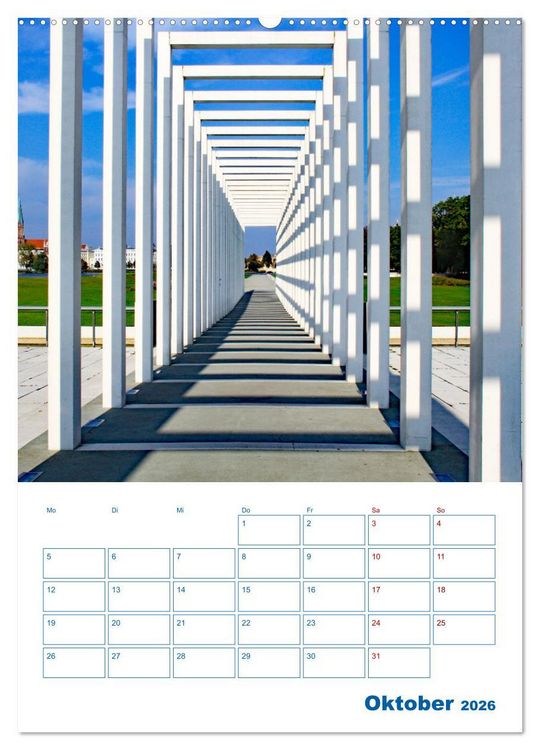 Produktbild: Residenzstadt Schwerin - Mecklenburg-Vorpommern - Terminplaner (hochwertiger Premium Wandkalender 2026 DIN A2 hoch), Kunstdruck in Hochglanz
