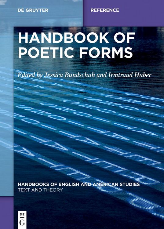 Produktbild: Handbook of Poetic Forms