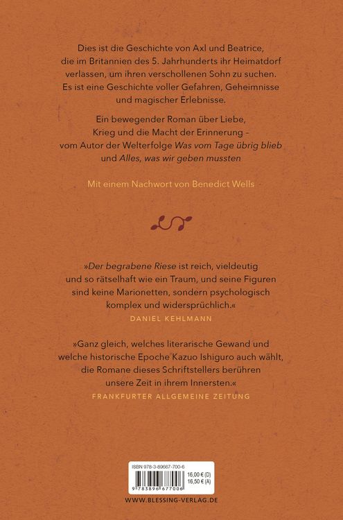Produktbild: Der begrabene Riese