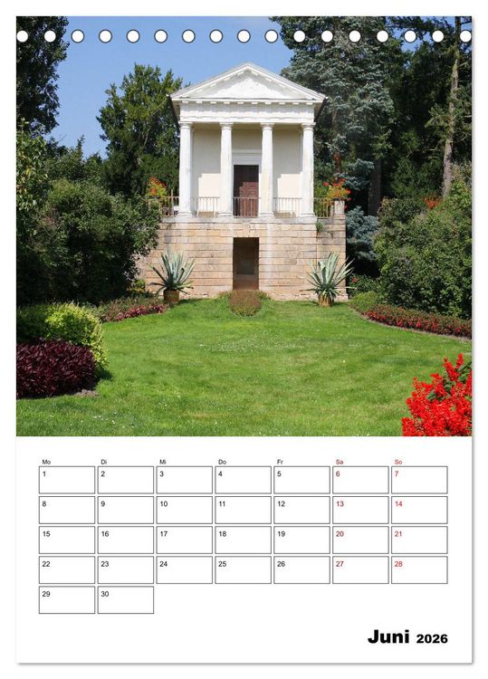 Produktbild: &Ouml;stliches Sachsen-Anhalt (Tischkalender 2026 DIN A5 hoch), CALVENDO Monatskalender