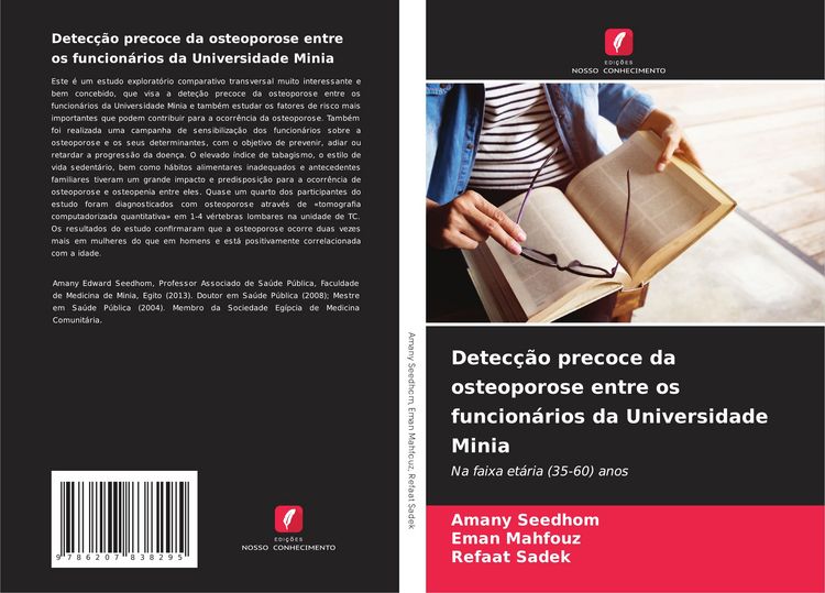 Produktbild: Detec&ccedil;&atilde;o precoce da osteoporose entre os funcion&aacute;rios da Universidade Minia