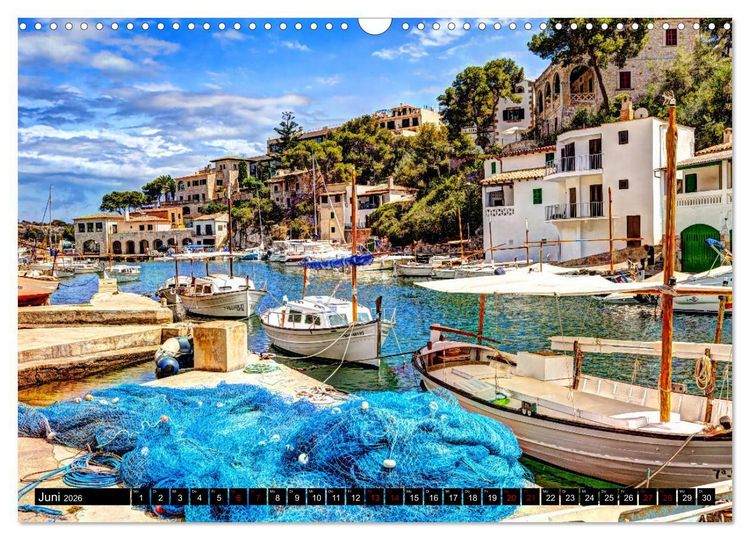 Produktbild: Mallorca - Cala Figuera Spezial (Wandkalender 2026 DIN A3 quer), CALVENDO Monatskalender