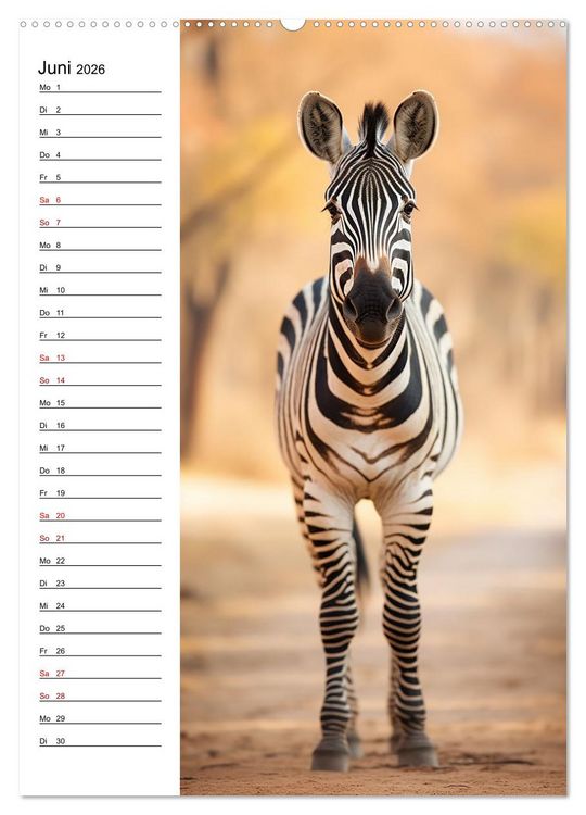 Produktbild: Ganz von vorn (Wandkalender 2026 DIN A2 hoch), CALVENDO Monatskalender