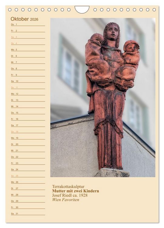 Produktbild: M&uuml;tter mit Kindern in der Kunst (Wandkalender 2026 DIN A4 hoch), CALVENDO Monatskalender